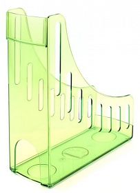 Лоток вертикальный 100 прозрачно-зеленый